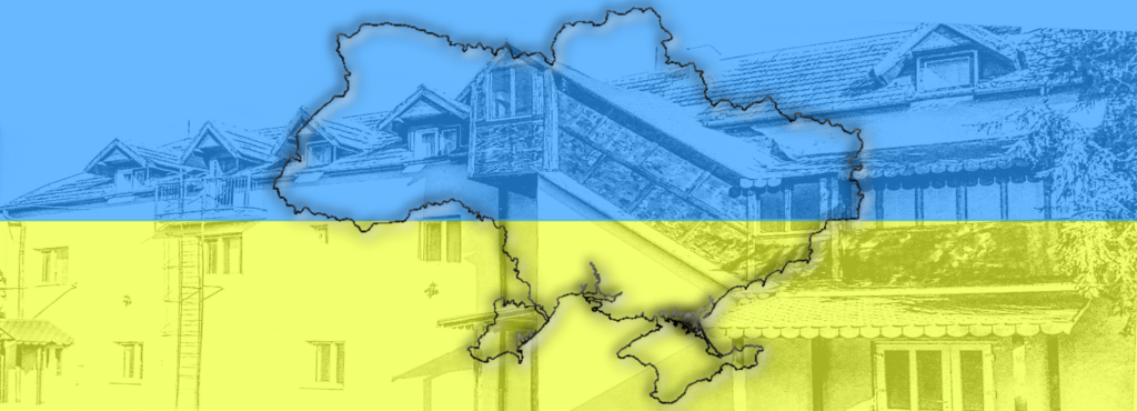 Charis with Ukrainian Flag